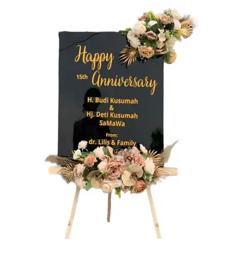 Papan Bunga Akrilik Karang Kidul